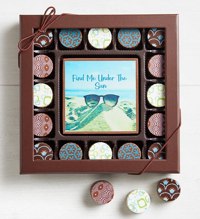 Fleur de Chocolate® Summer Bar & Truffles 17pc